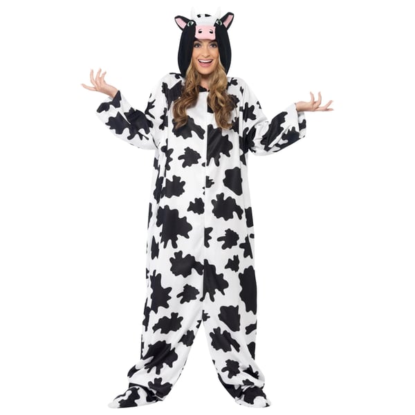 Smiffys Unisex Adult Cow Costume