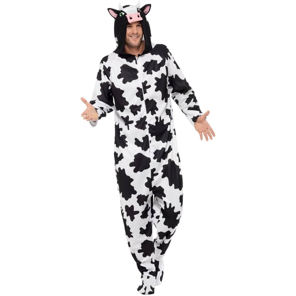 Smiffys Unisex Adult Cow Costume