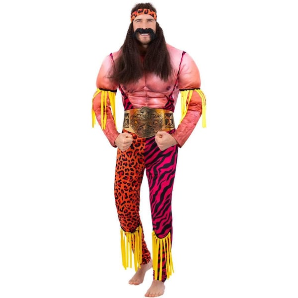 Smiffys Mens Deluxe Wrestlers Costume