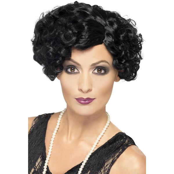 Smiffys Naisten 20-luvun Flirty Flapper -peruukki