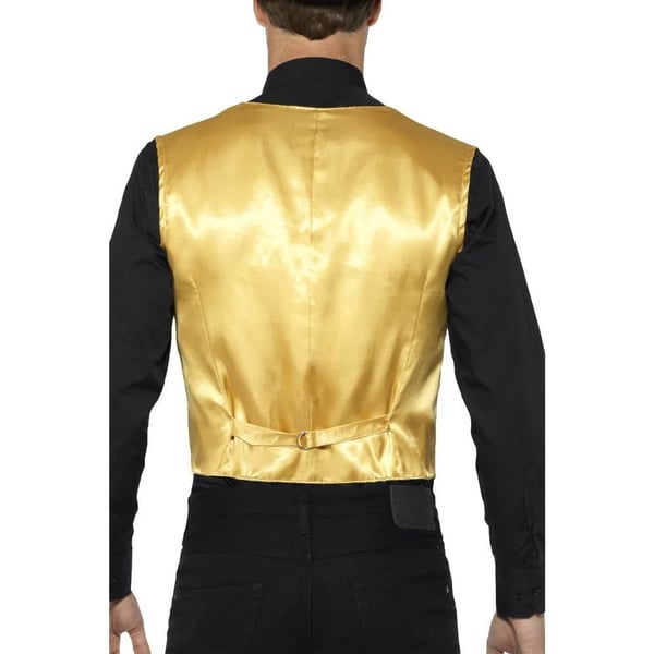 Smiffys Mens Sequin Costume Waistcoat