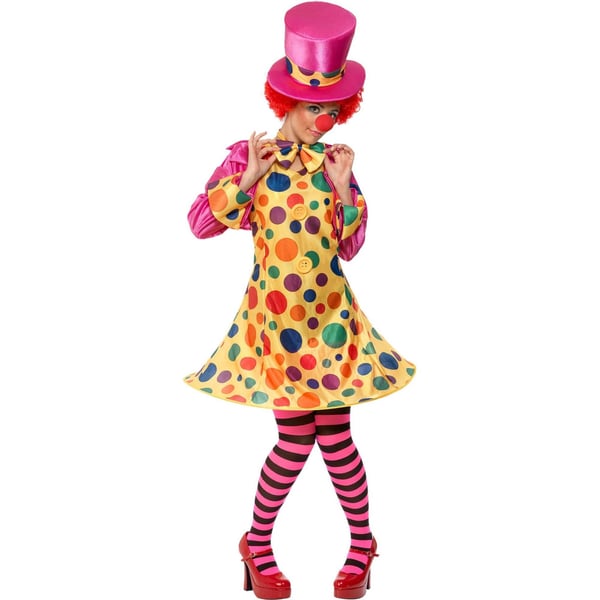 Smiffys Dam Clown Dam Kostymset