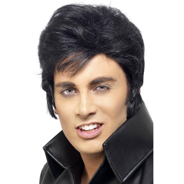 Elvis kevyt peruukki