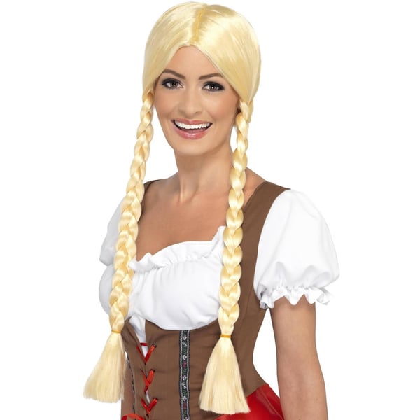 Smiffys Womens/Ladies Bavarian Beauty Wig Smiffys Womens/Ladies Bavarian Beauty Wig