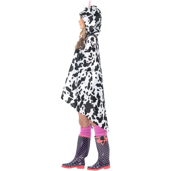 Smiffys Unisex Adult Cow Print Costume Poncho