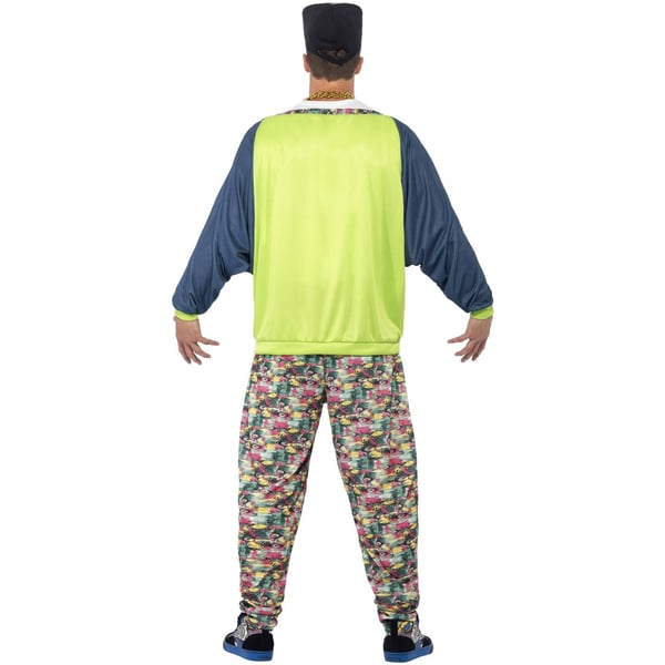 Smiffys 80s Hip Hop Patterned Costume