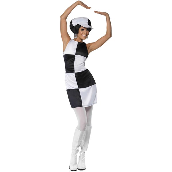 Smiffys Womens/Ladies 60s Party Costume Set