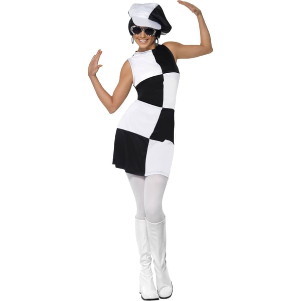Smiffys Womens/Ladies 60s Party Costume Set
