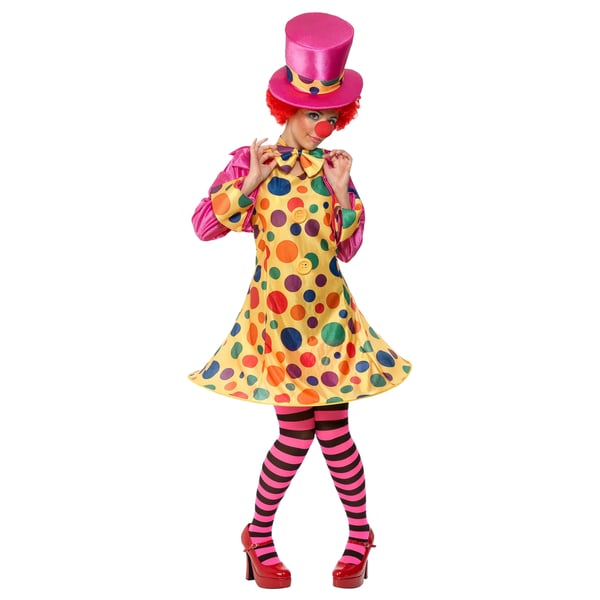 Smiffys Womens/Ladies Clown Costume Set