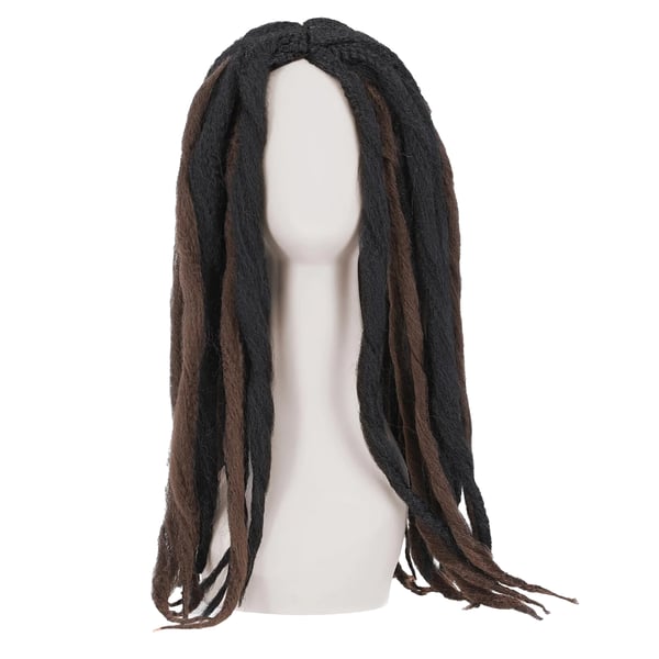 Smiffys Unisex aikuisten Deluxe Voodoo-dreadlock-peruukki