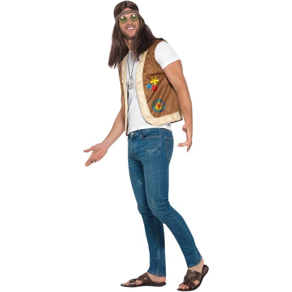 Smiffysin unisex aikuisten hippiliivi