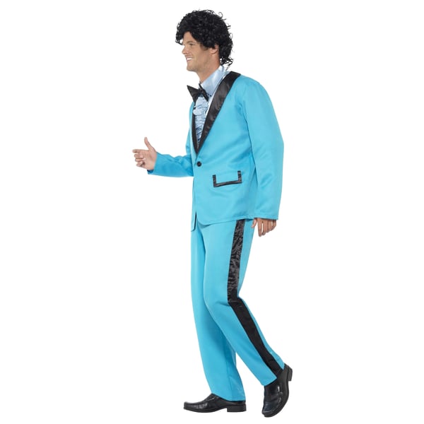 Smiffys Mens 80s Prom King Costume Suit