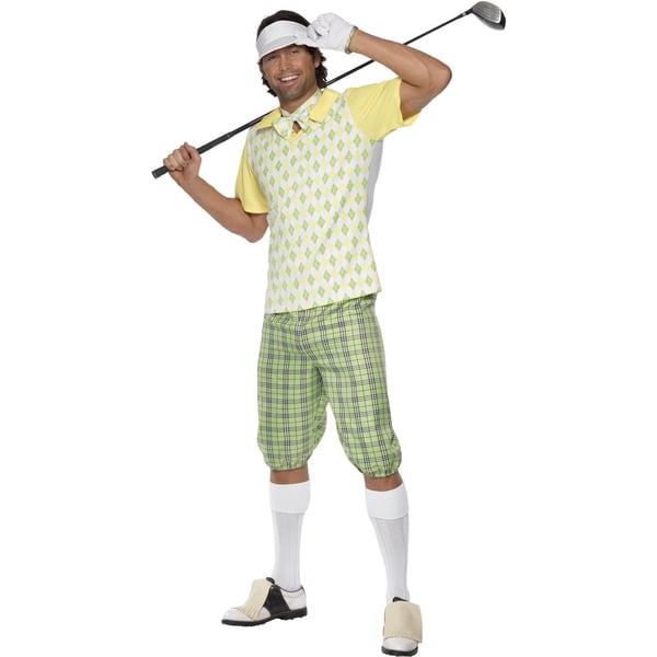 Smiffys Herr Golfdräkt