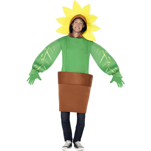 Smiffysin unisex aikuisten auringonkukka-asu