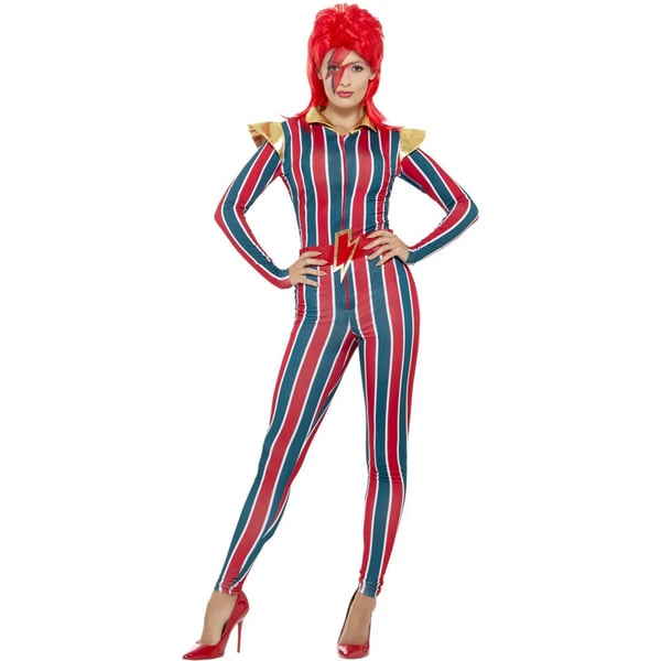 Smiffys Womens/Ladies Miss Space Superstar Costume Set