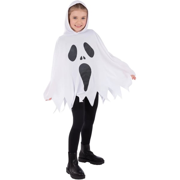 Smiffys Lasten Haamuasu Poncho