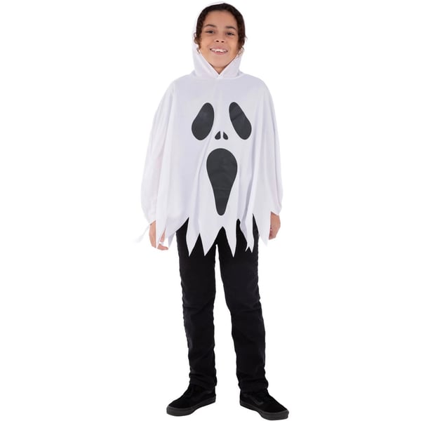 Smiffys Lasten Haamuasu Poncho