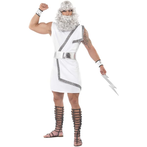 Smiffys Miesten Zeus-asu