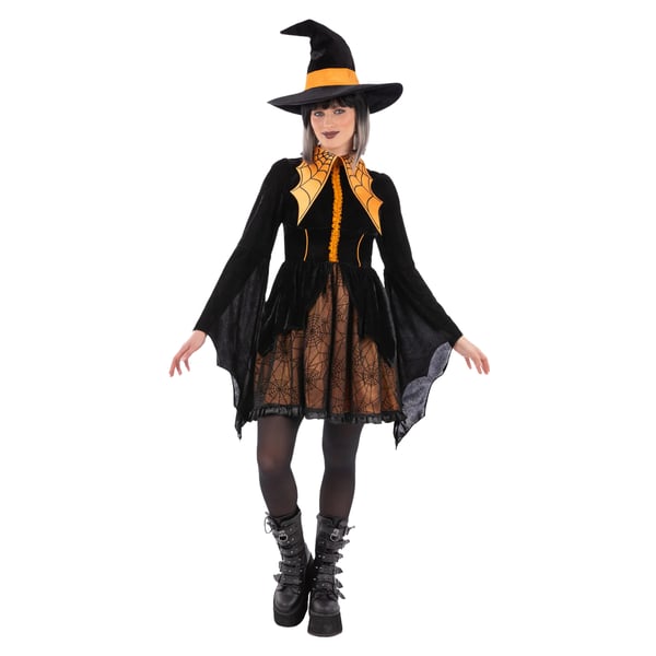 Smiffys Womens/Ladies Spider Witch Costume