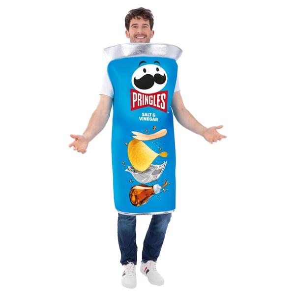 Pringles Unisex Adult Salt & Vinegar Can Costume
