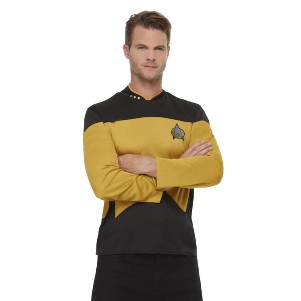 Star Trek: The Next Generation Unisex Adult Operations Uniform Costume Top