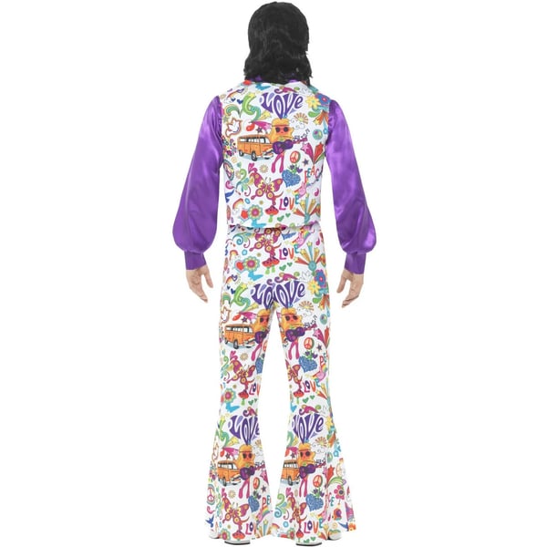 Smiffys Mens 60s Groovy Hippie Costume
