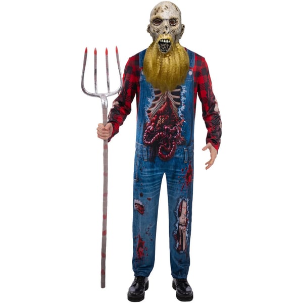 Smiffys Miesten Hillbilly Zombie -asu