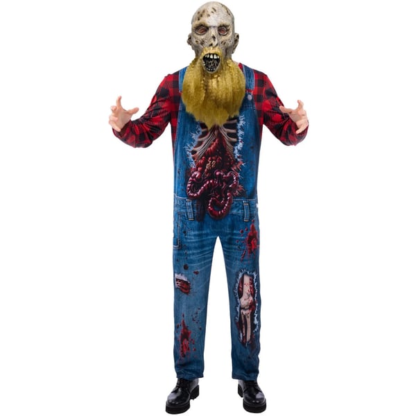 Smiffys Miesten Hillbilly Zombie -asu