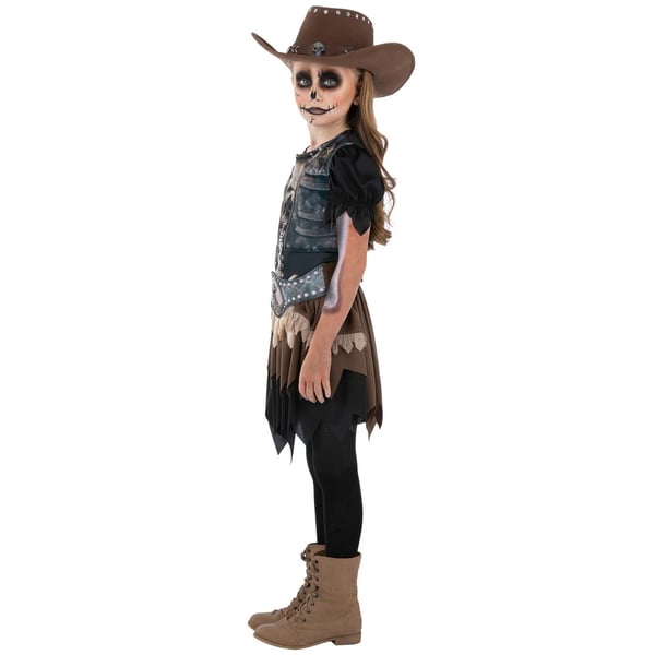 Smiffysin lasten luurankocowgirl-asu