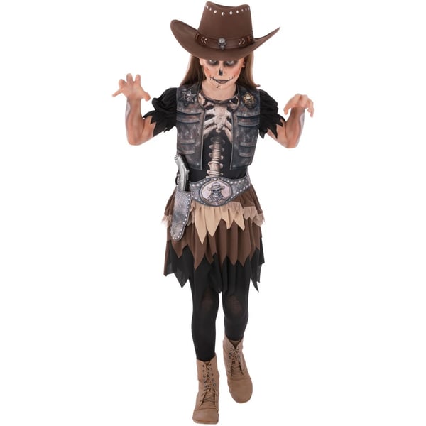 Smiffysin lasten luurankocowgirl-asu