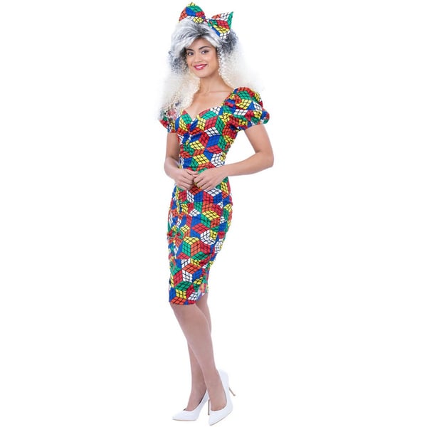 Smiffys Womens/Ladies Rubik´s Cube Costume