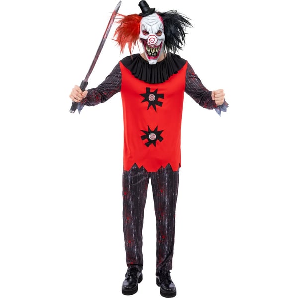 Smiffys Mens Chuckles Clown Jester Costume Set