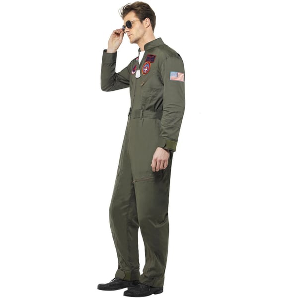 Top Gun Mens Deluxe Costume Costume Set