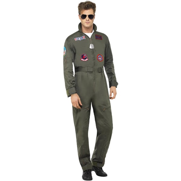 Top Gun Miesten Deluxe-asu - Pukusetti