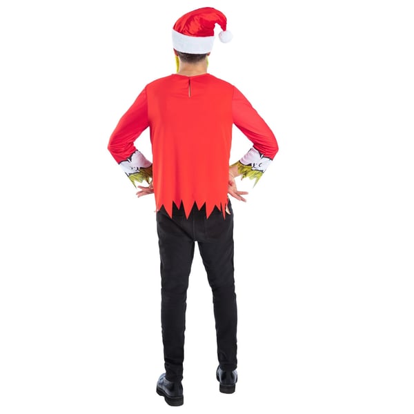 Grinch Unisex Aikuisten Joulupukkiasu