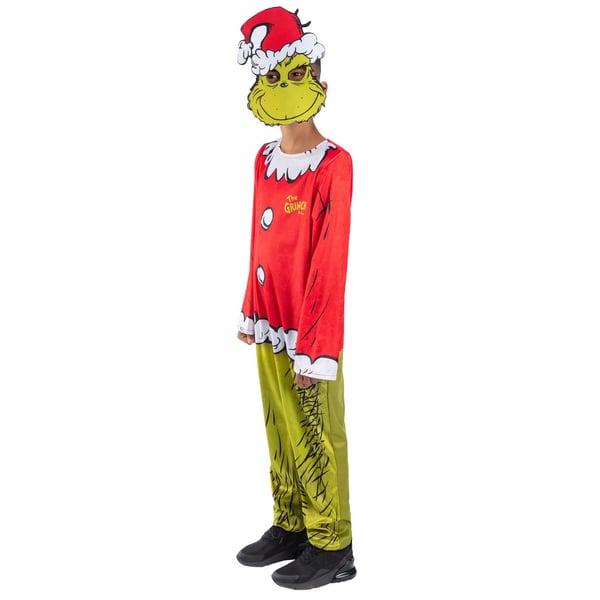 Grinch Lasten Dr. Seuss Joulupukkiasu