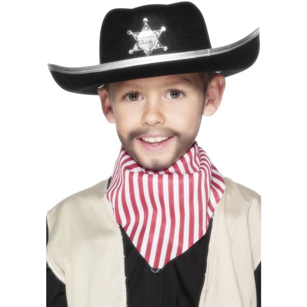 Smiffys Childrens/Kids Sheriff Cowboy Costume Hat