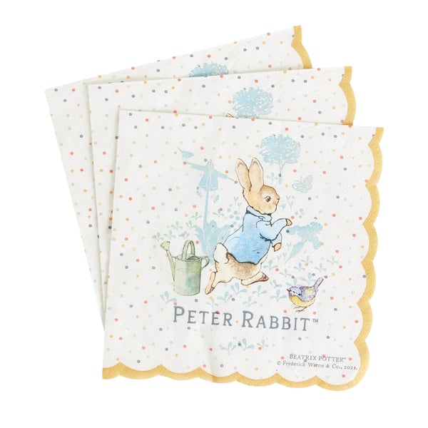 Peter Rabbit Klassiska Engångsservetter (16-pack)