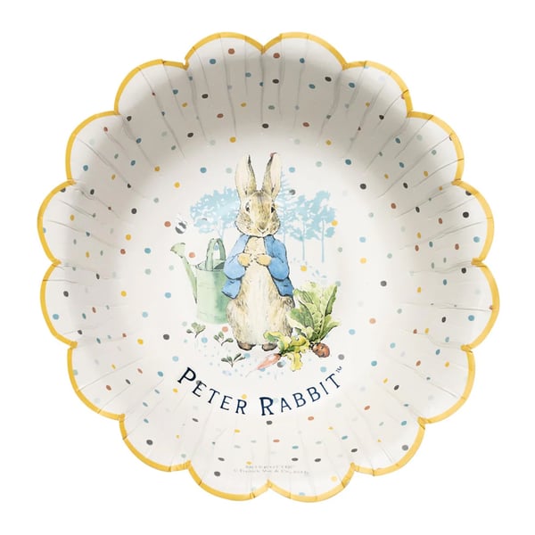 Peter Rabbit Classic Dotted Party Bowl (Pack of 8)