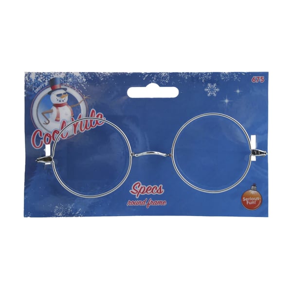 Smiffys Santa Claus Christmas Party Glasses