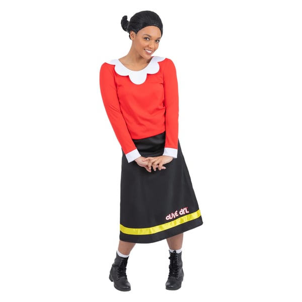 Popeye Womens/Ladies Olive Oyl Costume