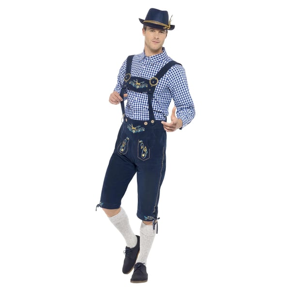Smiffys Mens Deluxe Traditional Rutger Bavarian Costume