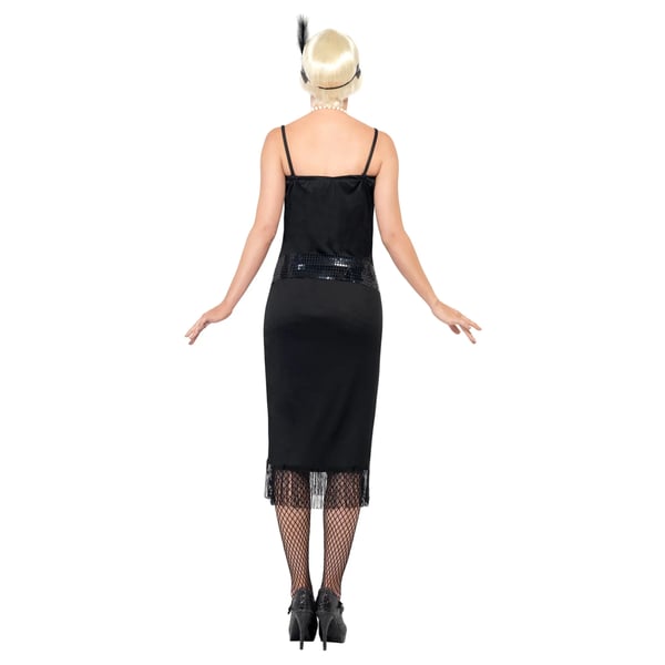 Smiffys Womens/Ladies Flapper Costume
