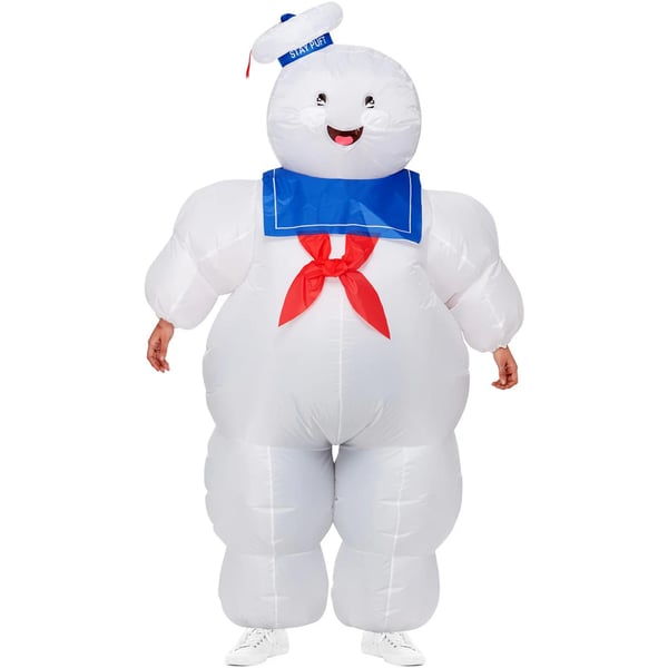 Ghostbusters Unisex Adult Stay Puft Inflatable Costume