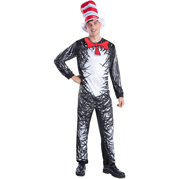 Dr. Seuss Unisex Aikuisten Kissa Hatussa -asu