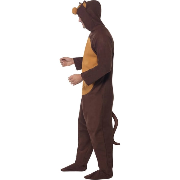 Smiffys Unisex Adult Monkey Bodysuit