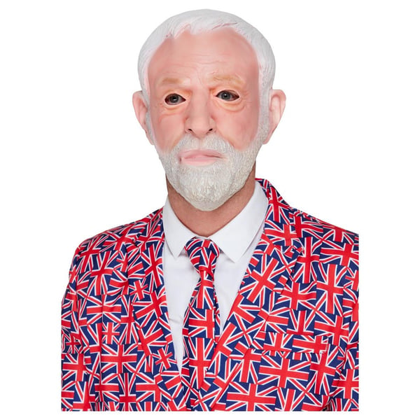 Smiffys Unisex Adult Leader Jeremy Corbyn Mask