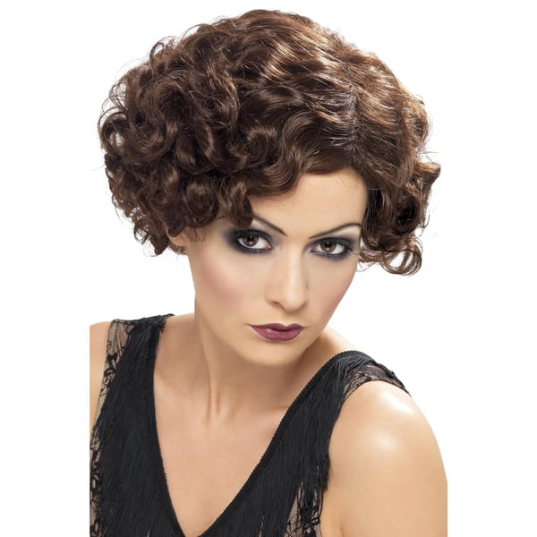 Smiffys Womens/Ladies 20s Flirty Flapper Wig