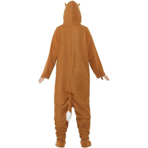 Smiffys Unisex Adult Fox Hooded Costume