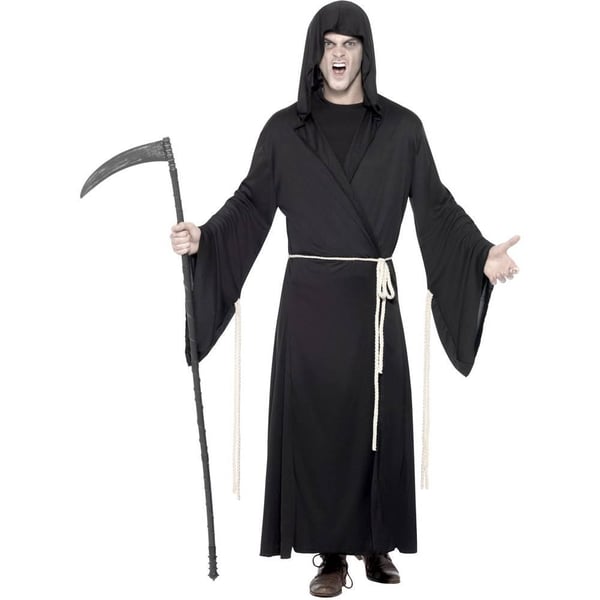 Smiffys Unisex Adult Grim Reaper Costume Set